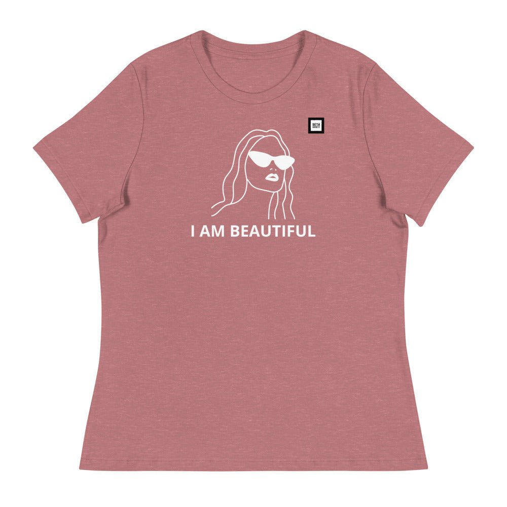 I Am Beautiful Face T-Shirt - Seth Society