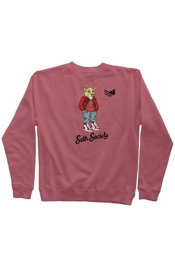 Leo Lion Limited Edition - Pigment Maroon - Seth Society, best sweater online
