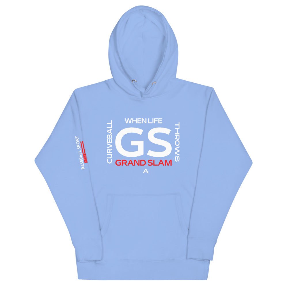 When Life Throws A Curve Ball Black Hoodie - Seth Society