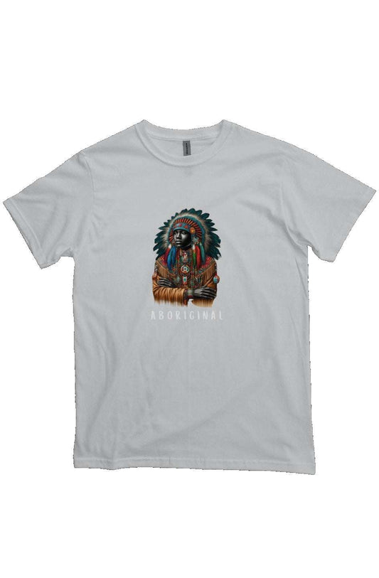 Aboriginal Dolphin Grey T-Shirt - Seth Society famous fashion apparel