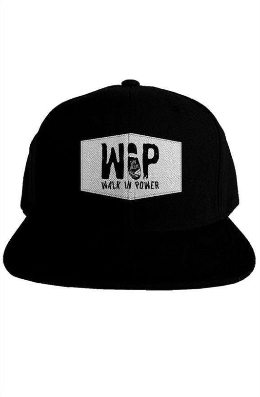 Black & White Walk In Power (WIP) Snapback - Seth Society