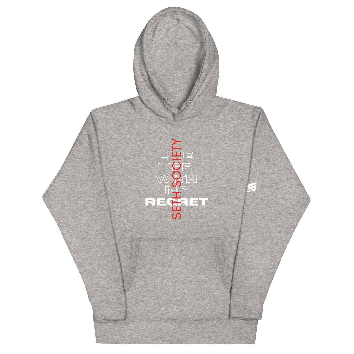 Live Life With No Regret Men's Hoodie - Seth Society