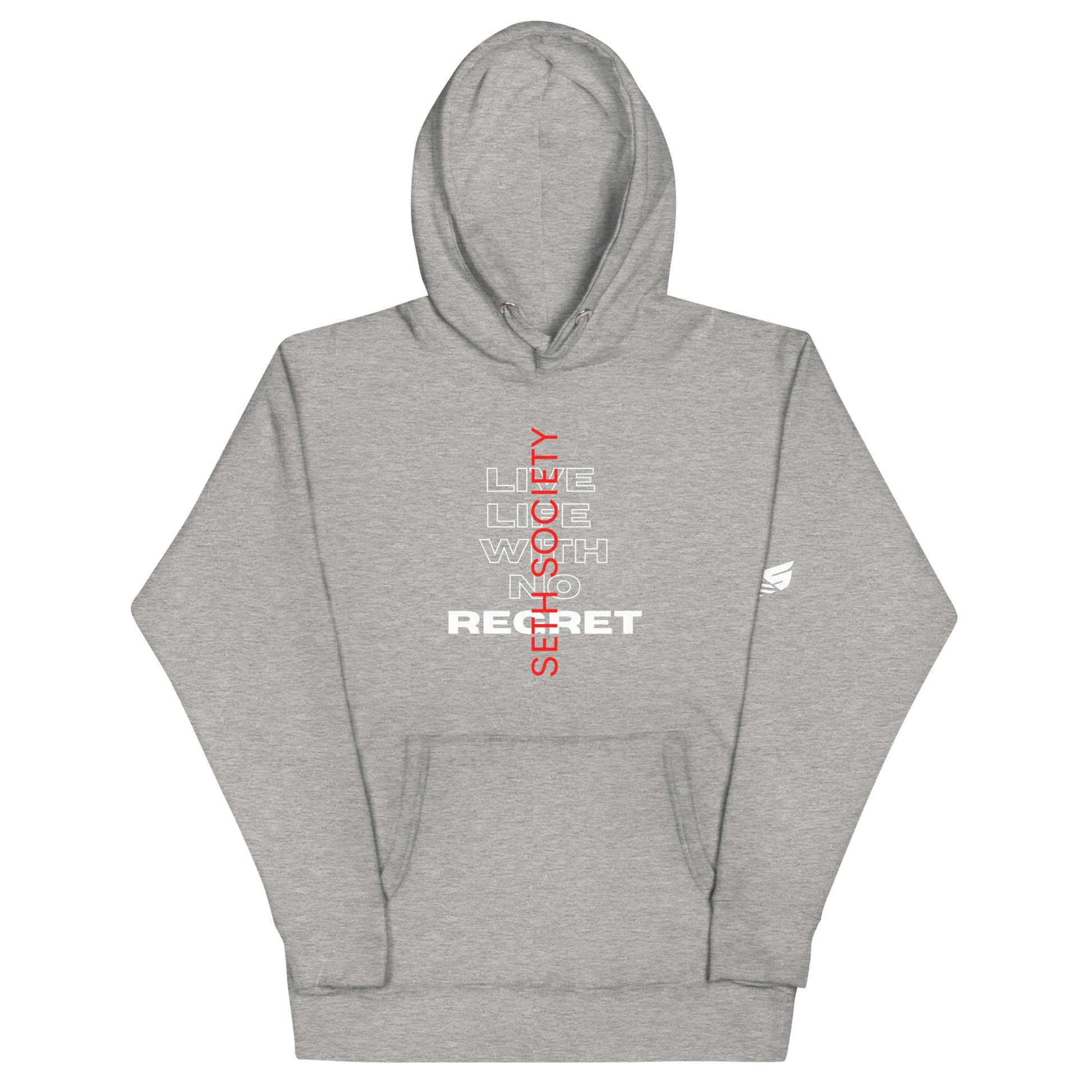 Live Life With No Regret Men's Hoodie - Seth Society
