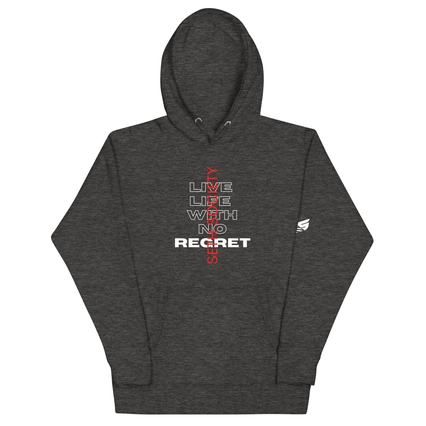 Live Life With No Regret Men's Hoodie - Seth Society