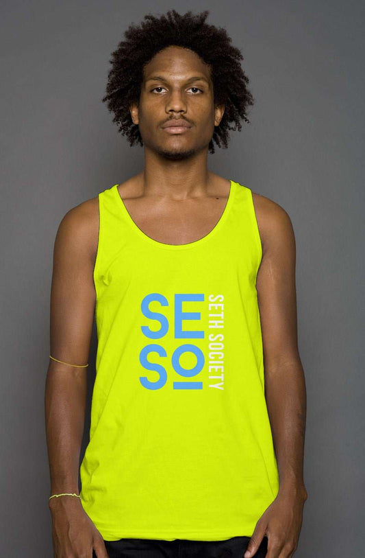 Neon Yellow Tank TOP - Seth Society