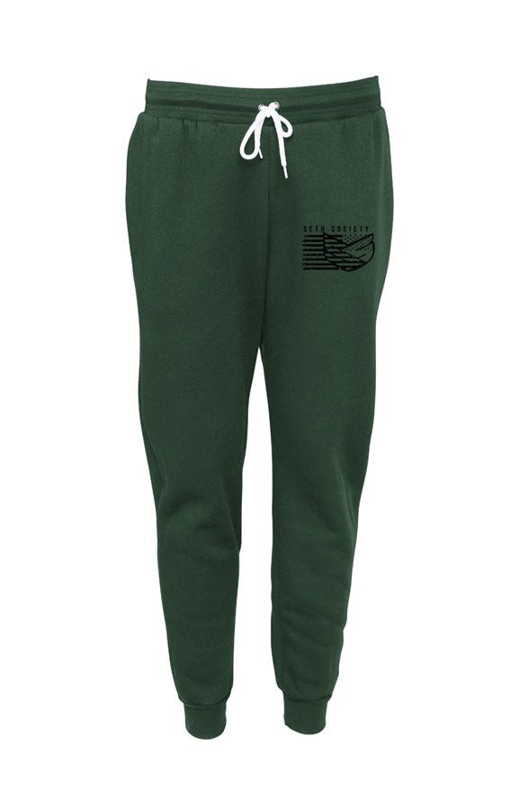 popular green joggers by Seth Society