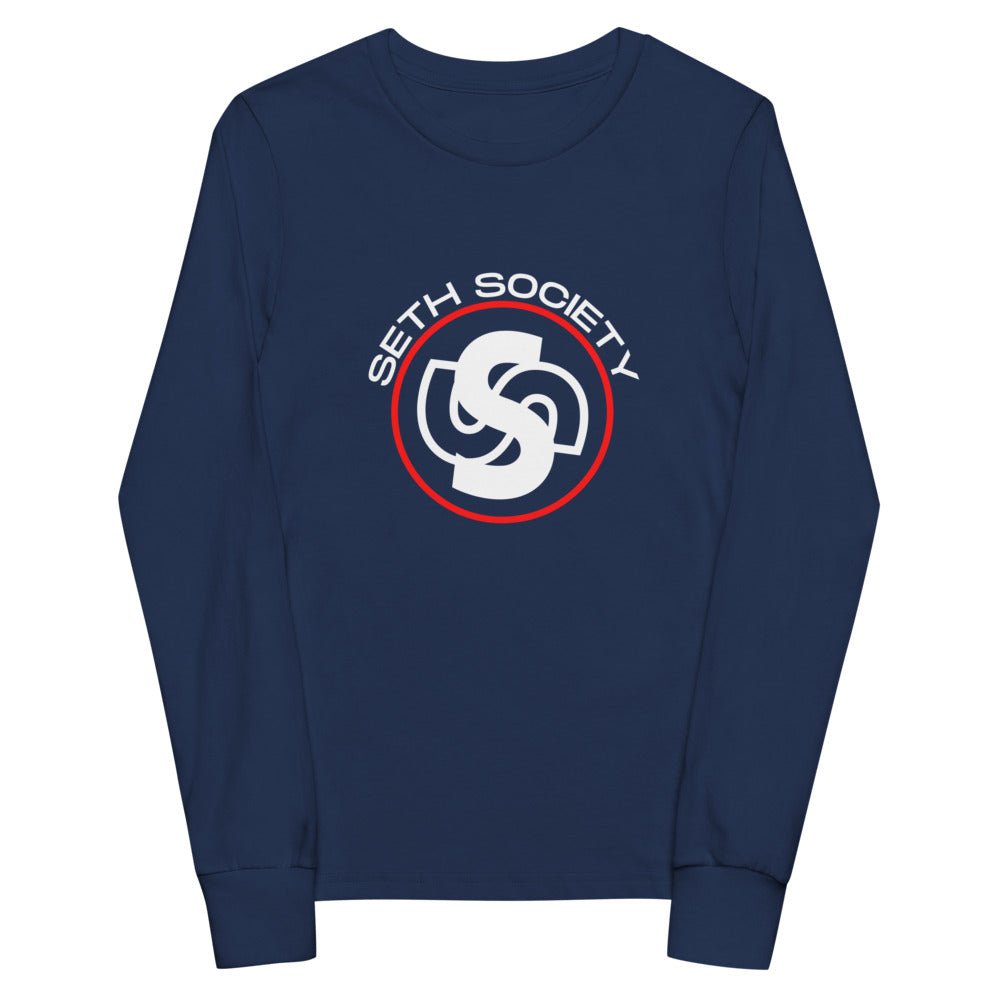 Seth Society Logo Youth long sleeve tee, T-shirt For Kids - Seth Society