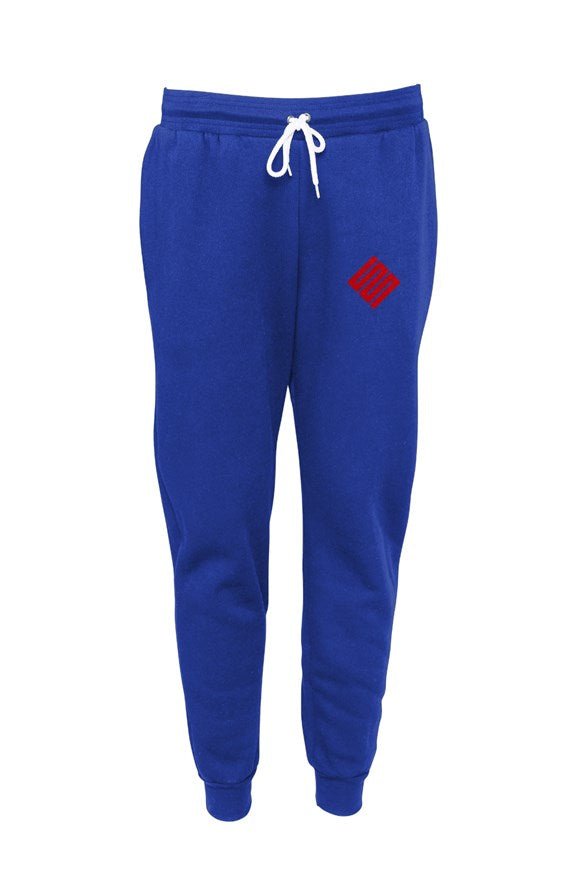 Seth Society Royal Blue Unisex Joggers Red Logo - Seth Society