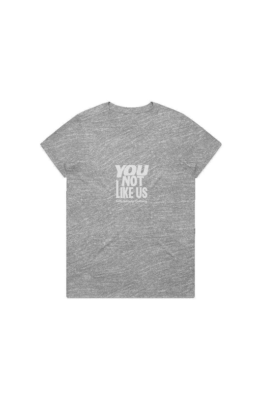 You Not Like Us Athletic Heather T-Shirt - Seth Society